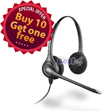 Plantronics HW261N Supraplus Wideband Binaural NC Headset - Refurbished