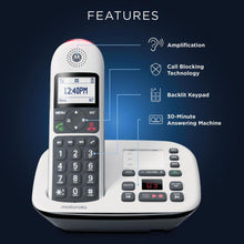 Motorola CD5012 Big Button Cordless DECT Home Phone - Twin