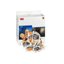 3M Earplugs 1100 Series, Uncorded - 37 dB - 1000 Pairs
