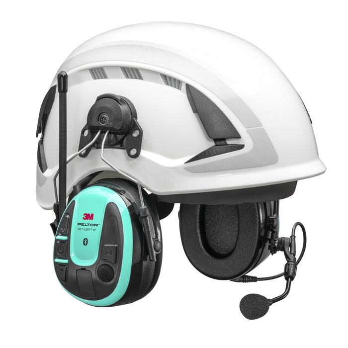 3M PELTOR WS ALERT XP+ Bluetooth FM Radio Helmet Mount Headset– Incom ...