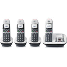 Motorola Big Button Cordless DECT Home Phone - Quad