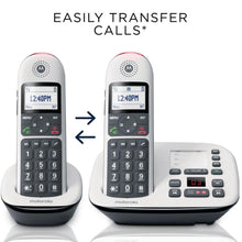 Motorola CD5012 Big Button Cordless DECT Home Phone - Twin