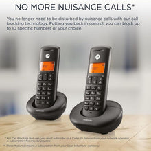 Motorola E203 Cordless DECT Home Phone - Trio