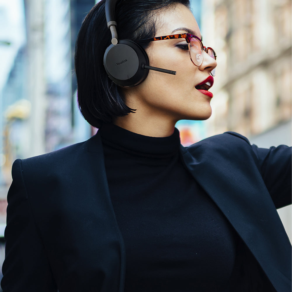 Yealink BH76 Teams USB Bluetooth Headset - Black– Incom Telecoms Direct