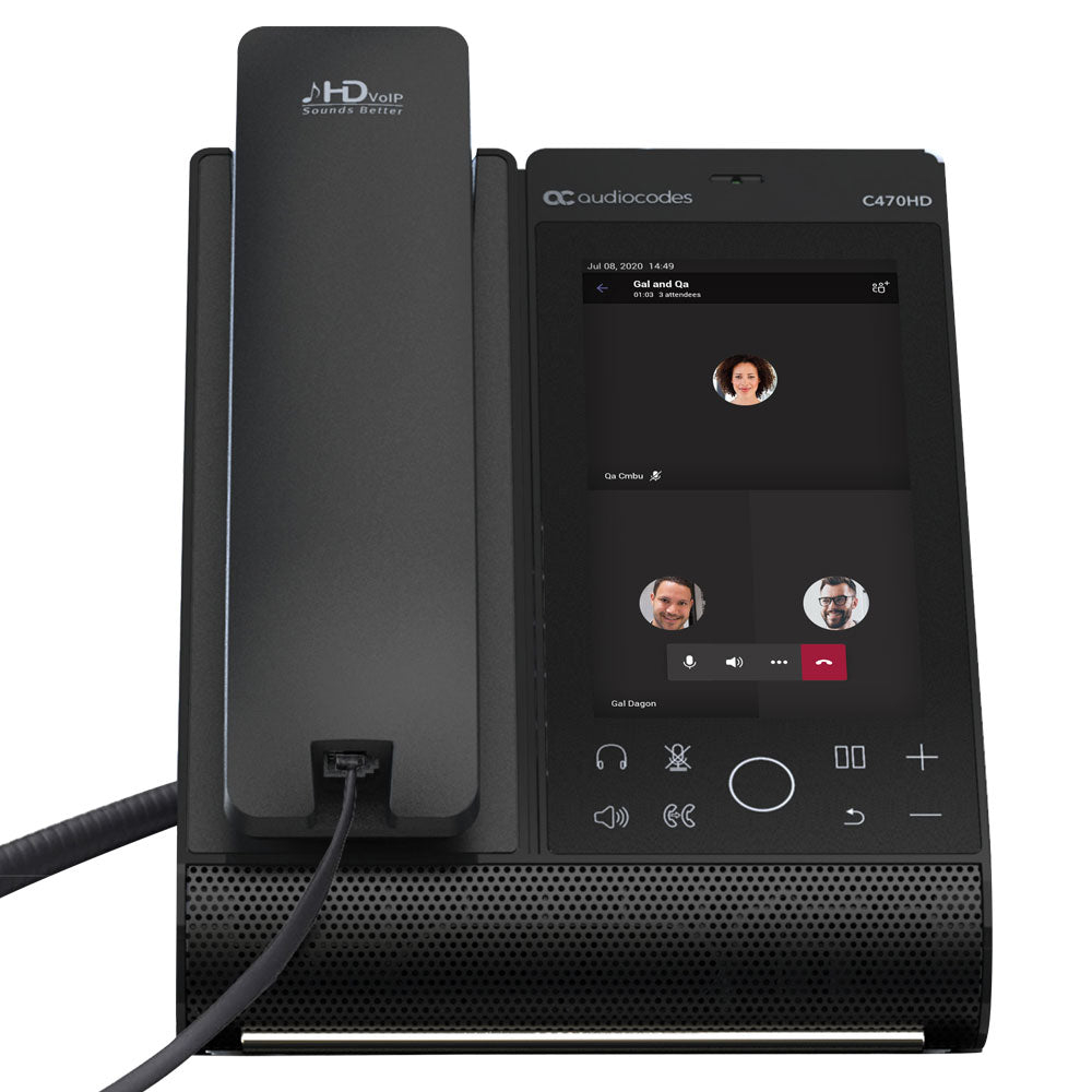 AudioCodes C470HD Teams Certified IP Phone– Incom Telecoms Direct