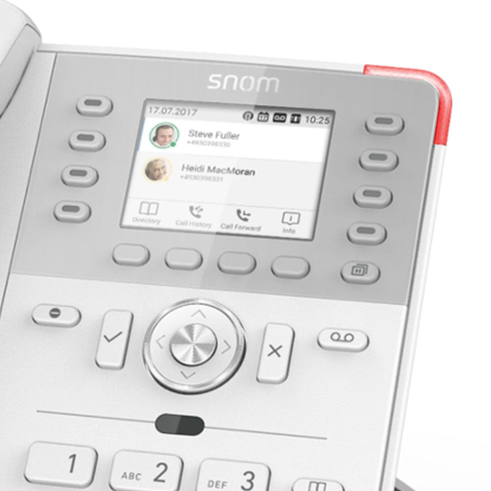 Snom D735 VoIP Phone - White– Incom Telecoms Direct