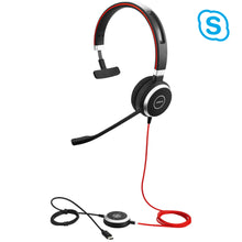 Jabra Evolve 40 3.5mm/USB-C Mono MS Headset