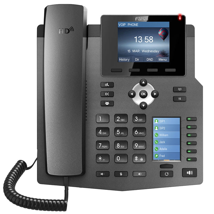 Fanvil X4 Enterprise SIP Phone– Incom Telecoms Direct