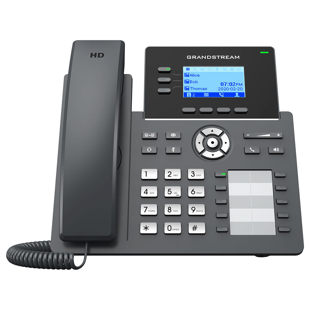 Grandstream GRP2604P IP Phone– Incom Telecoms Direct