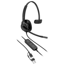 HP Poly Mission 415 Classic Mono USB-C/A Headset - Foam