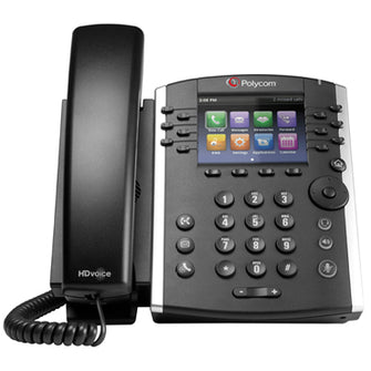 Polycom VVX410 HD Voice Phone - Front View