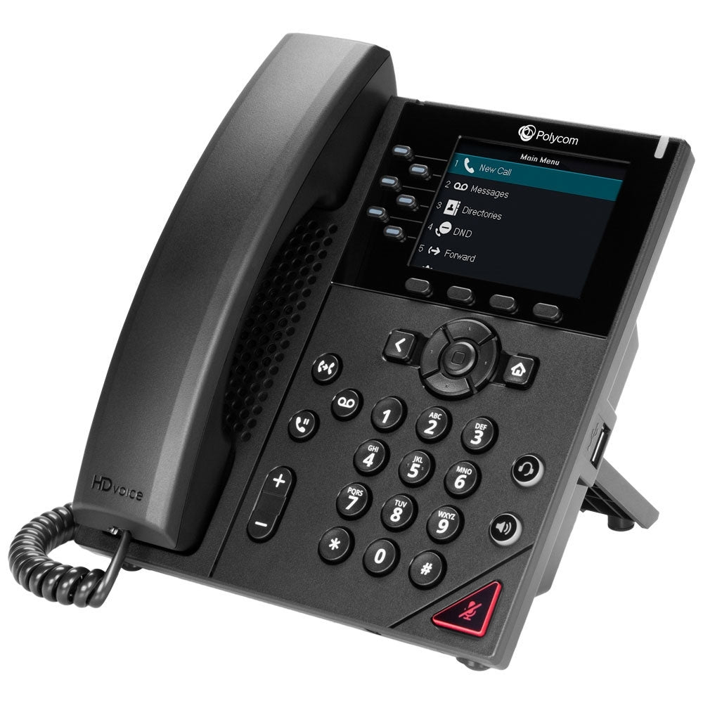 Polycom VVX350 Mid-Range IP Phone– Incom Telecoms Direct