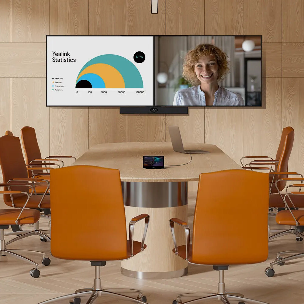 Yealink A40 All-In-One Teams MeetingBar - Inc CTP25– Incom Telecoms Direct